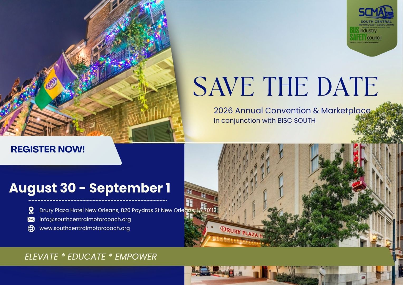SCMA/BISC 2026 Annual Convention & Marketplace